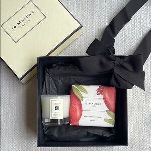 Jo Malone pomegranate noir mini candle and soap with gift box